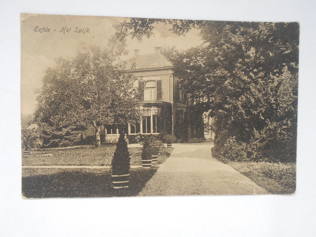 Eefde - Het Spijk schitterend oud Eefde Het Spijk in 1914, Verzamelen, Ophalen of Verzenden, Voor 1920, Gelopen, Gelderland