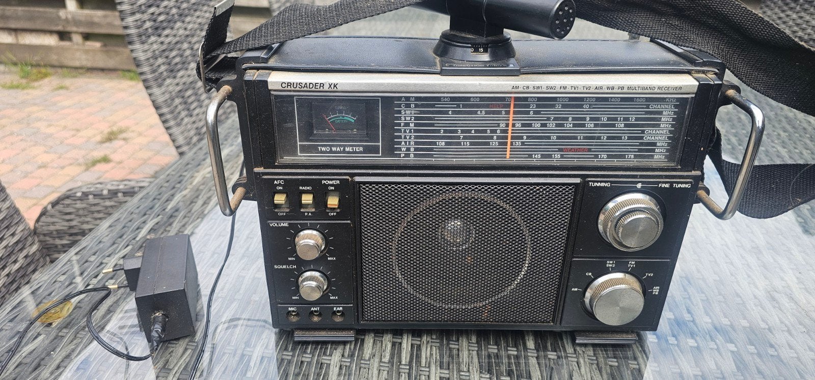Mooie wereldontvanger vintage, Ophalen, Gebruikt, Wereldontvanger