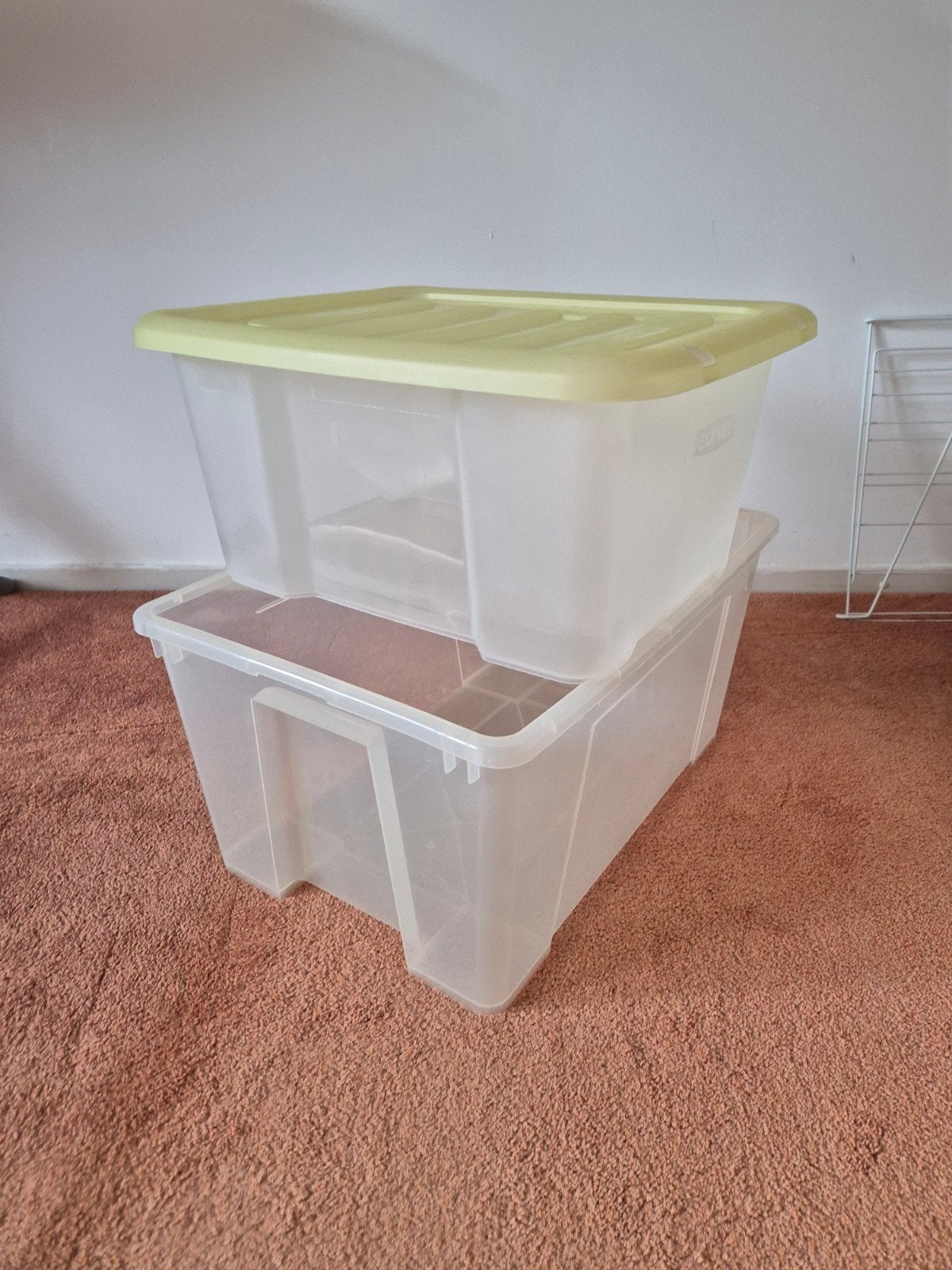 opbergboxen camping vakantie schuur(Curver & IKEA), Ophalen, Gebruikt