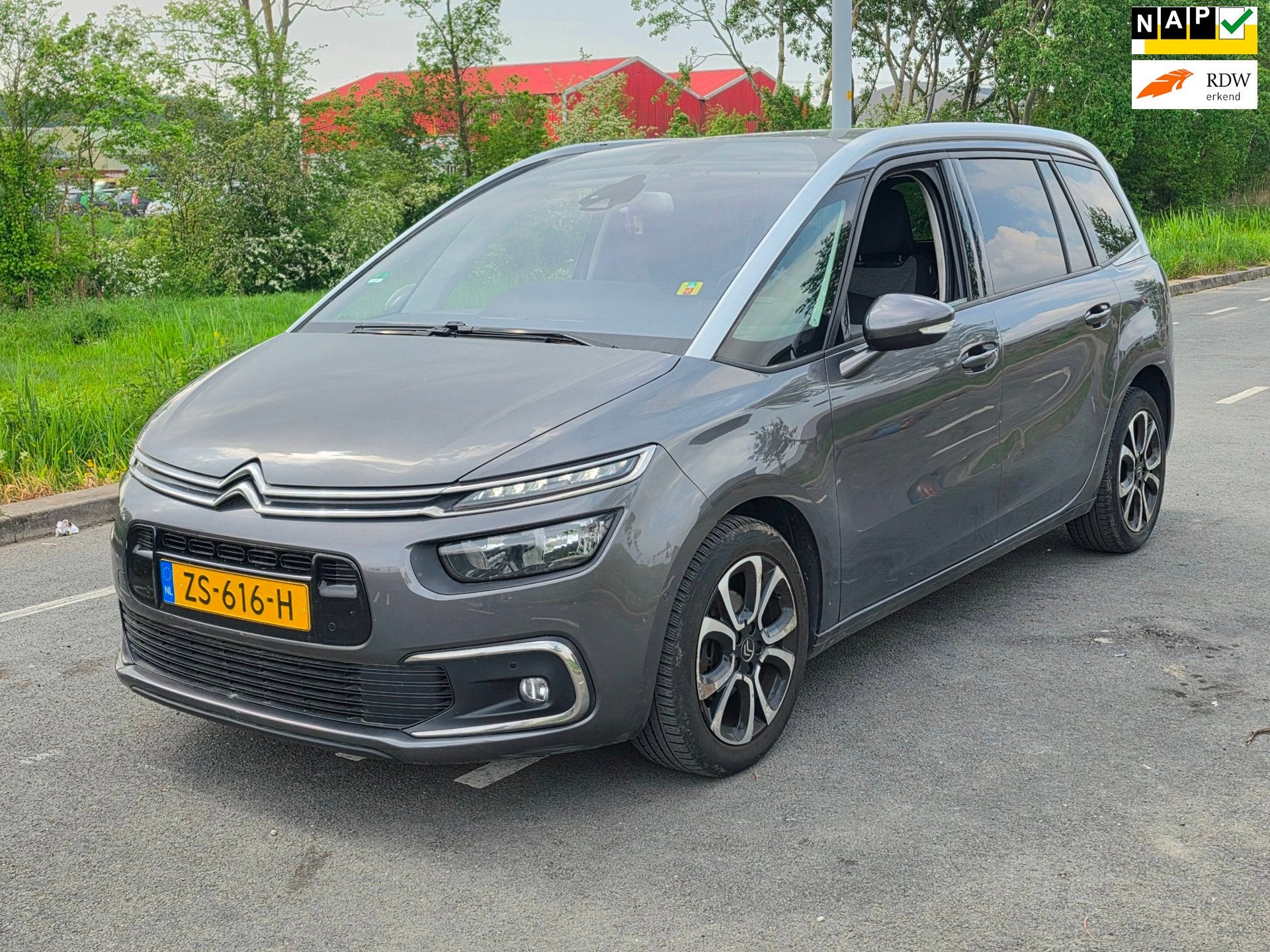 Citroen Grand C4 SpaceTourer 1.2 PureTech Business / 7 ZITS, Voorwielaandrijving, Gebruikt, 1199 cc, Automatische klimaatregeling