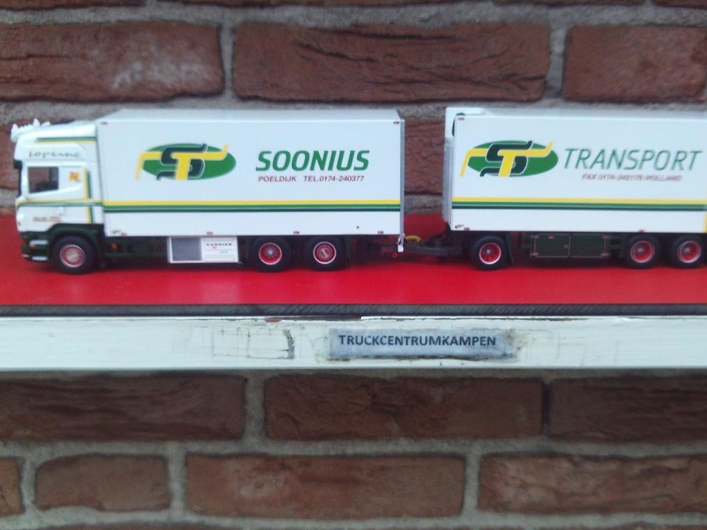 WSI  Scania  R5  Topline   van  van  der  Hout., Hobby en Vrije tijd, Modelauto's | 1:50, Ophalen of Verzenden, Nieuw, Bus of Vrachtwagen