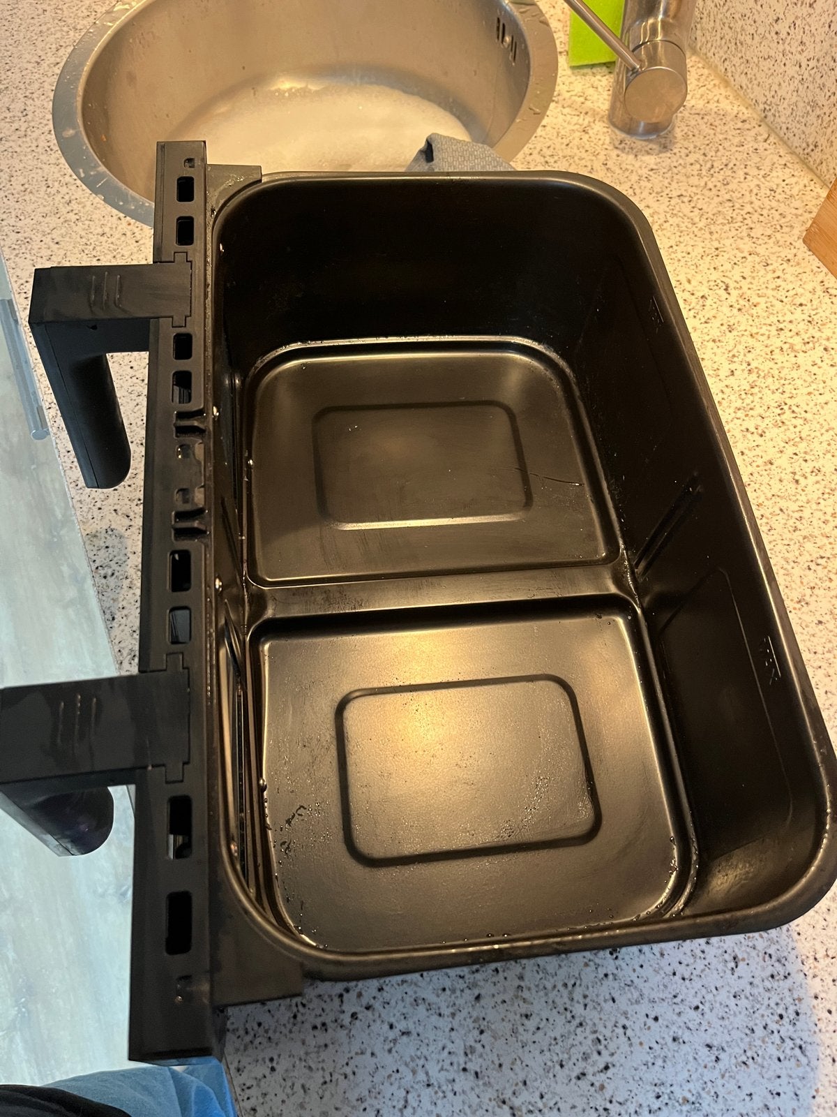 Koenic Airfryer XXL - Dubbele mand, Ophalen, Zo goed als nieuw, Airfryer XXL, 1500 gram of meer