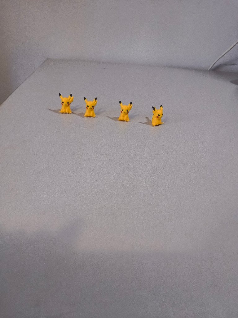 3D geprinte mini Pikachu set, Verzamelen, Poppetjes en Figuurtjes, Nieuw, Ophalen of Verzenden