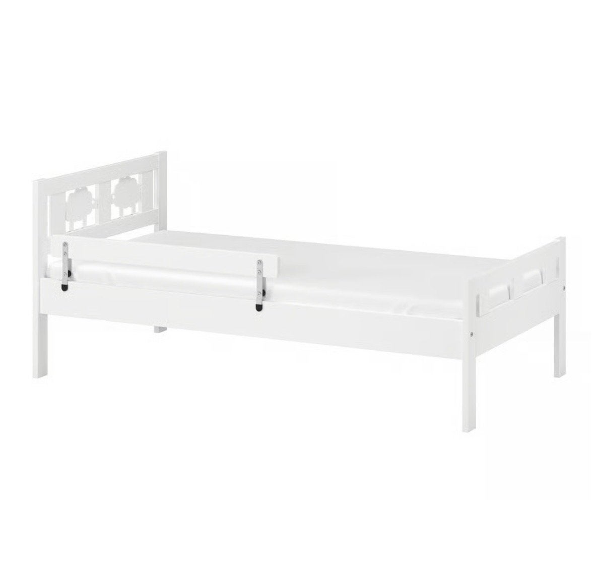 IKEA Kritter kinderbed met lattenbodem en matras, Ophalen, Gebruikt, 70 tot 85 cm, Lattenbodem