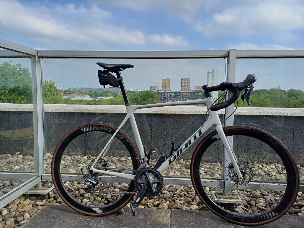 Giant TCR advanced concrete XL, Fietsen en Brommers, Fietsen | Racefietsen, Ophalen, 28 inch, Gebruikt, Carbon