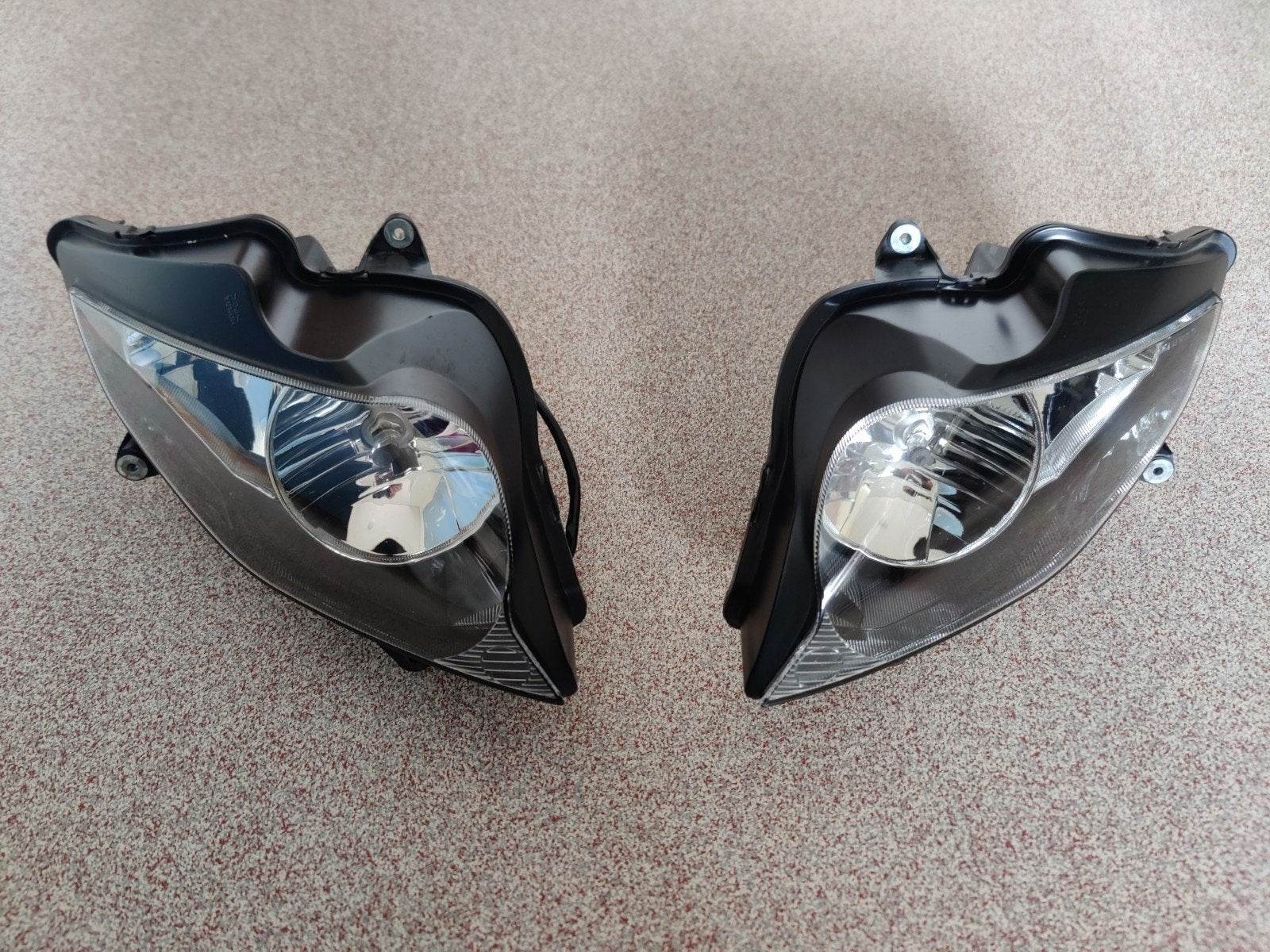 Koplampen set Honda VFR 800 VTEC (2002-2008), Ophalen of Verzenden, Gebruikt