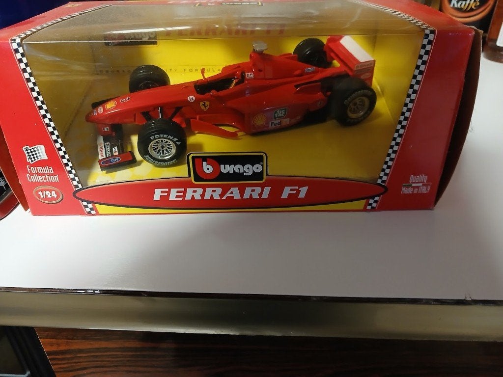 Ferrari F1  1:24, Ophalen of Verzenden, Bburago