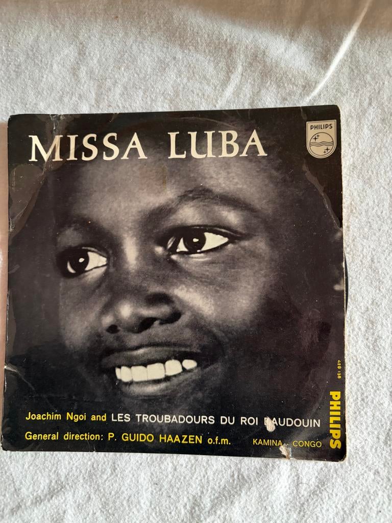 Single vinyl Missa Luba, Gebruikt, Wereldmuziek, 7 inch, Single
