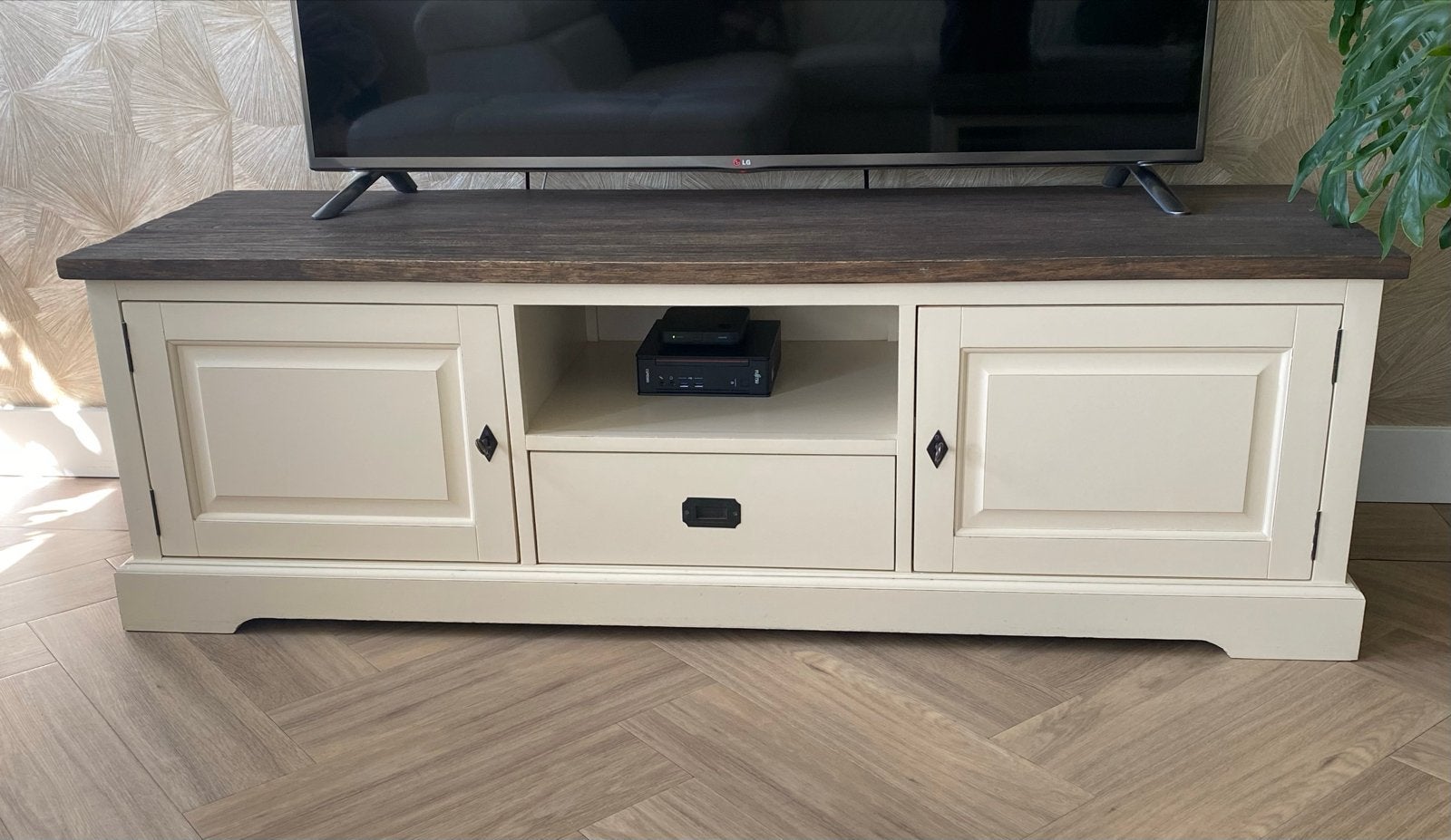 Lakewood TV meubel van de Bommel 160cm breed, Ophalen, Gebruikt, 150 tot 200 cm, Minder dan 100 cm