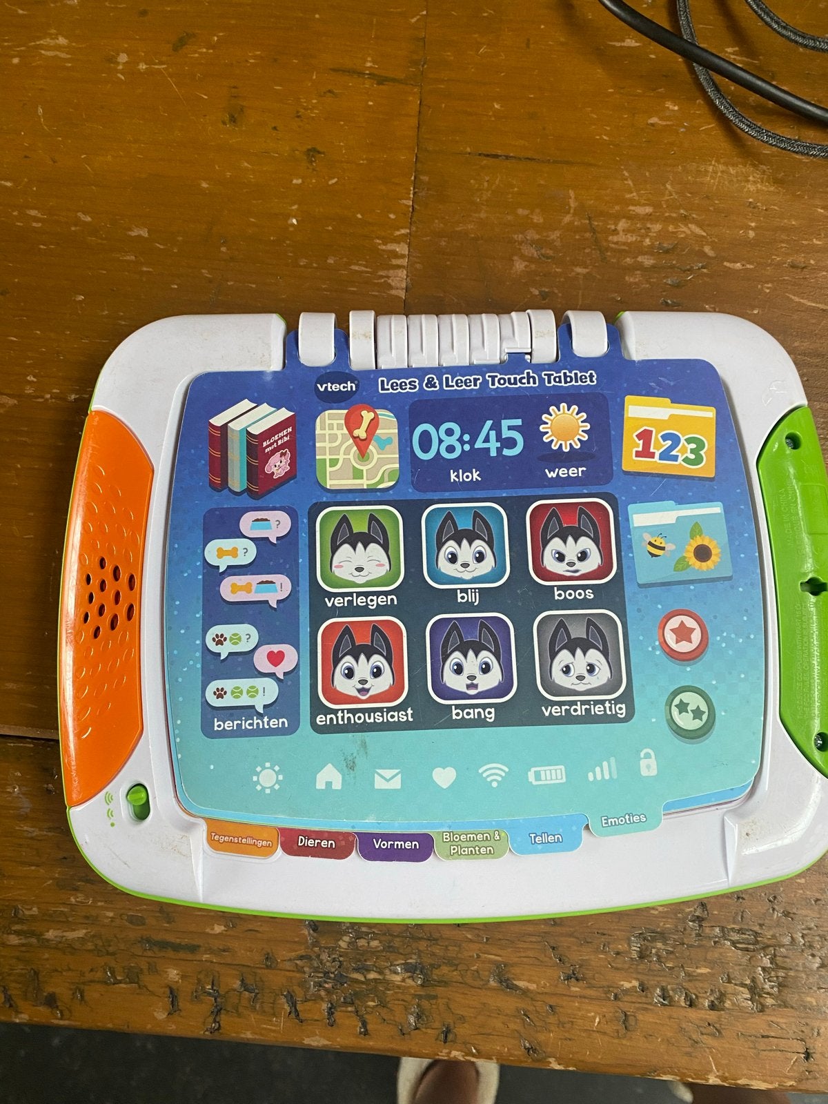 Vtech Lees & Leer Touch Tablet - Interactief Educatief Speel, Ophalen of Verzenden, Gebruikt, Taal en Lezen, Met geluid