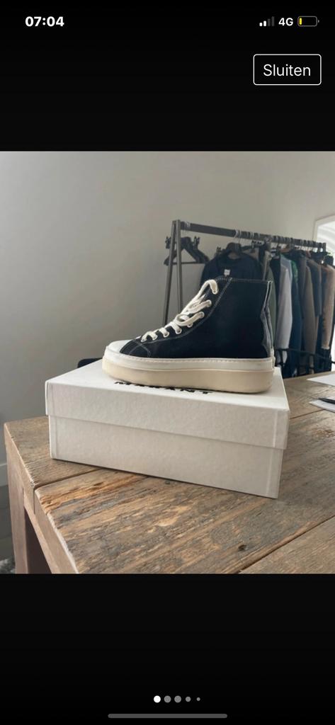 Isabel Marant sneakers 37, Zwart, Ophalen of Verzenden, Sneakers of Gympen, Zo goed als nieuw