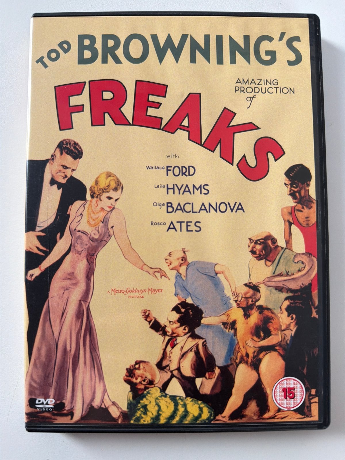 Freaks (1932) DVD - Tod Browning's Cult Horror Classic, Vanaf 16 jaar, Nederlands, Ophalen of Verzenden, Cult