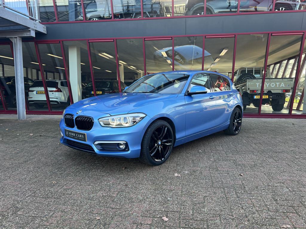 BMW 1-serie 118i Corporate Lease Executive | CC | Camera | S, Gebruikt, Blauw, Origineel Nederlands, 650 kg