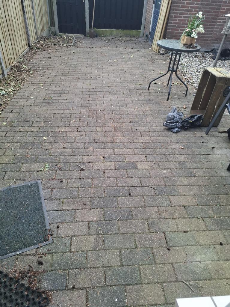 Gratis! Klinkers tussen de 30/35 vierkante meter, Ophalen, Gebruikt, Klinkers, 10 m² of meer