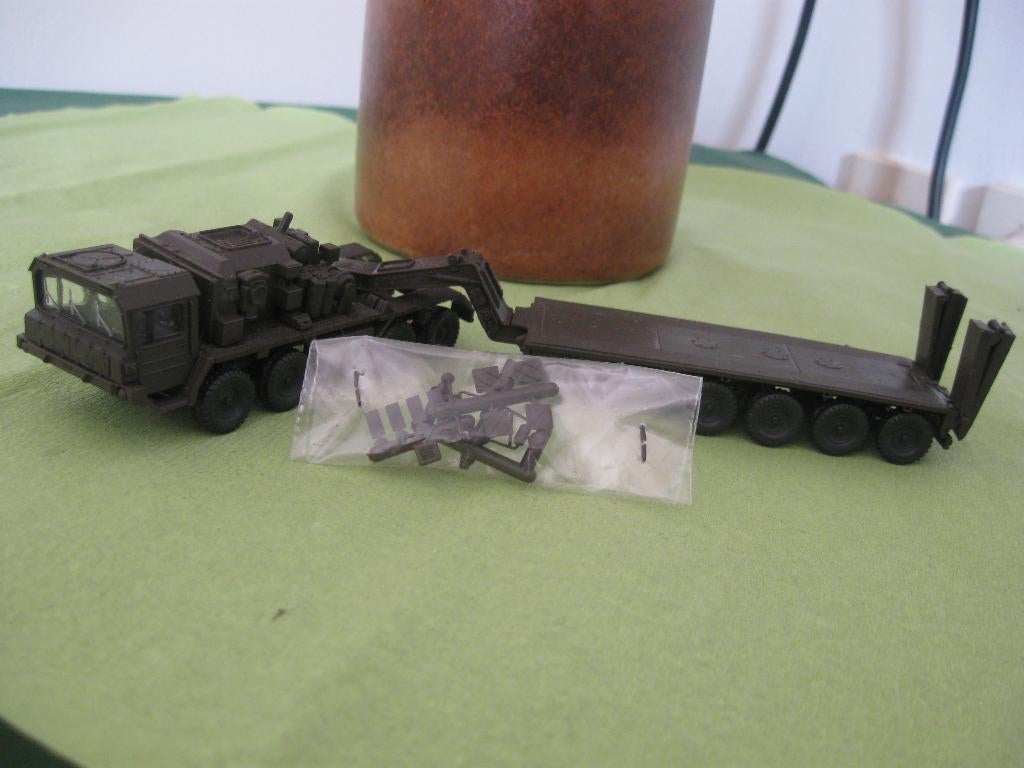 Roco 291S Miniatuur Tank Ho: Faun SLT50-2 transporter., Overige merken, 1:50 of kleiner, Auto, Ophalen of Verzenden