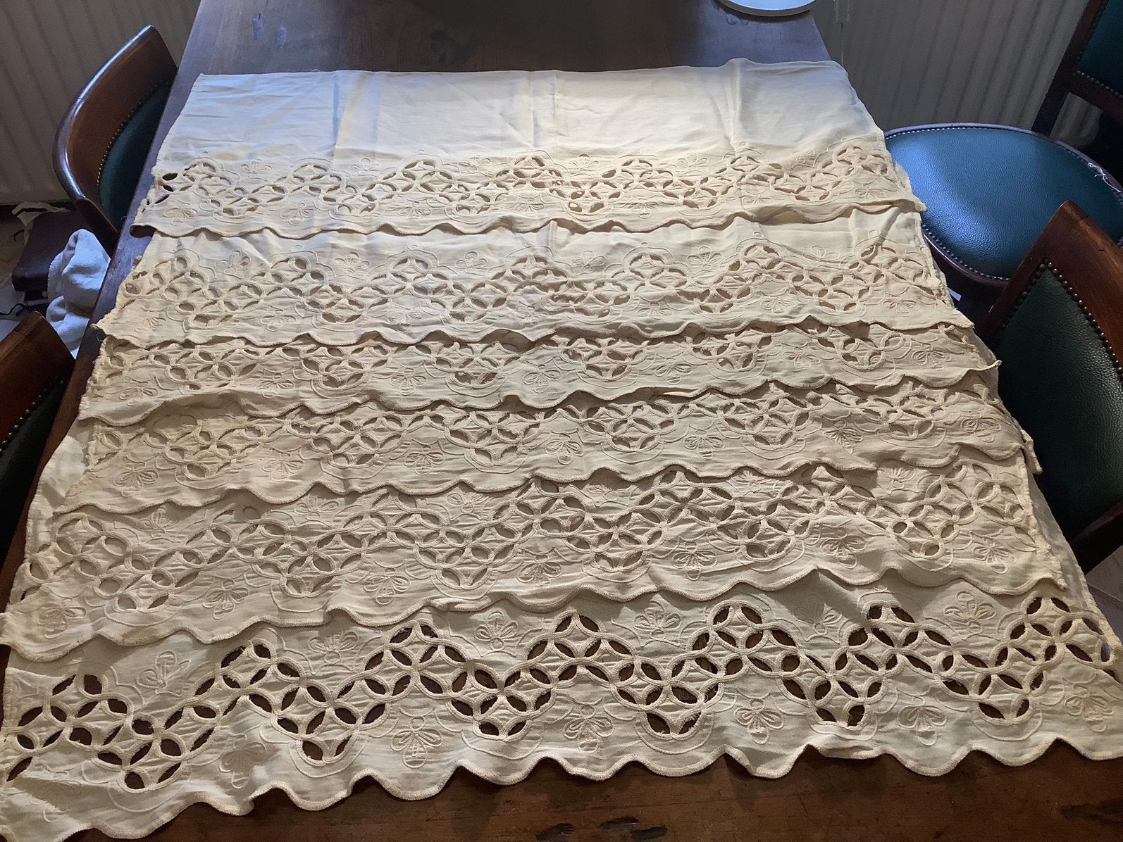 7oude antieke valletjes voor inneen brocante huis izgs !, Huis en Inrichting, Stoffering | Gordijnen en Lamellen, Ophalen of Verzenden