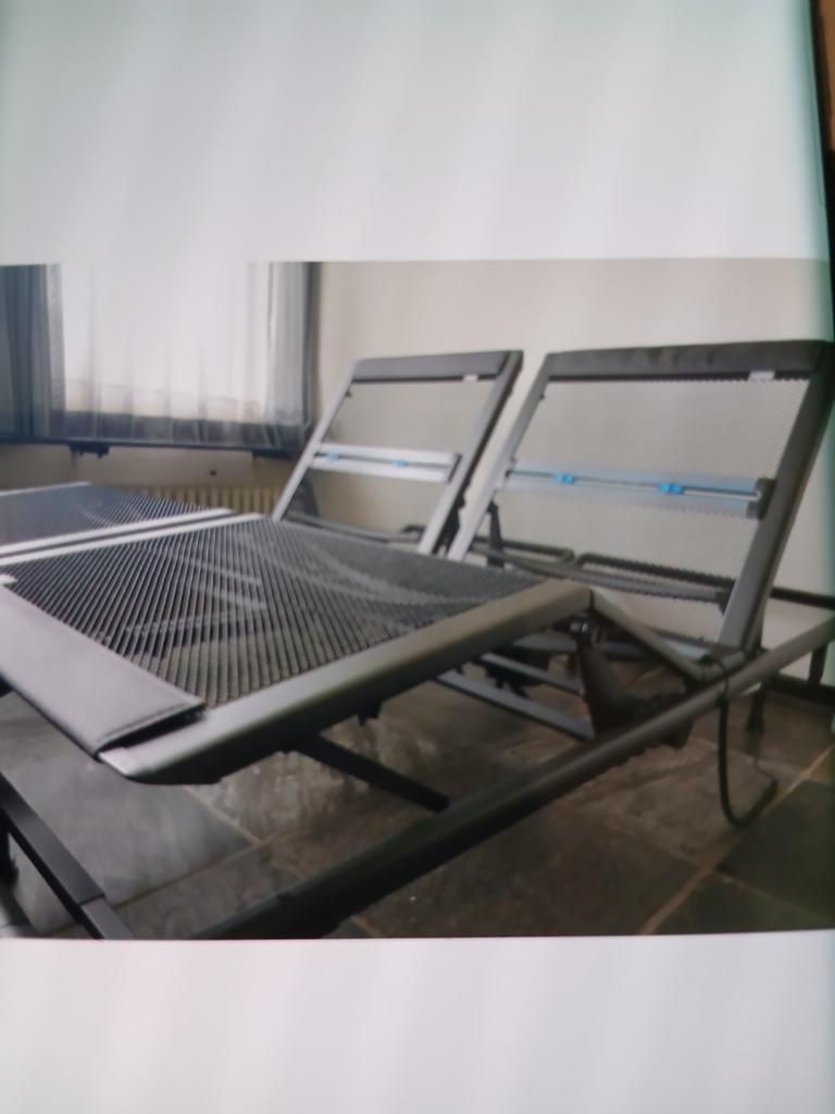 Auping original avs 2M 2x90x200 voll Elektrisch, Ophalen of Verzenden, Tweepersoons, Hout, 180 cm