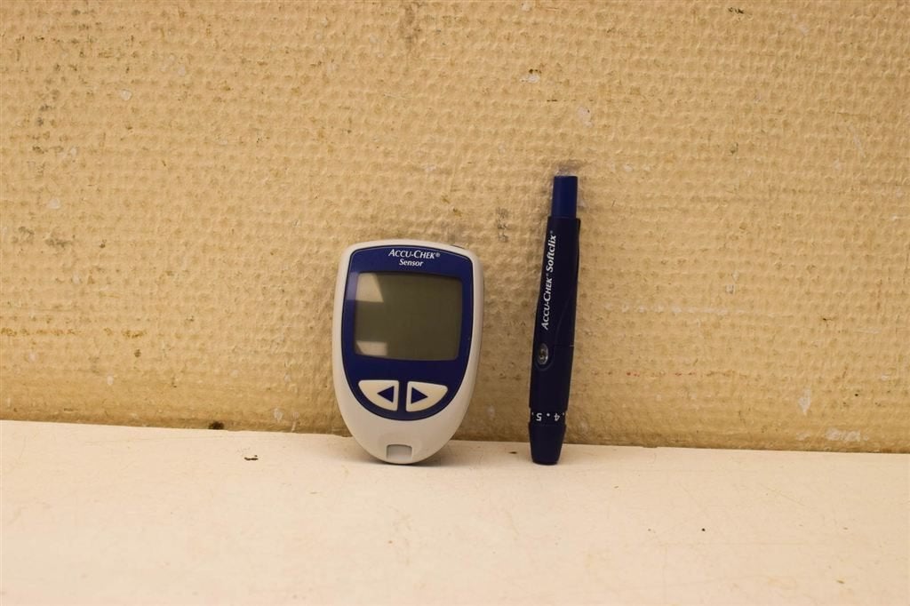 Accu Chek sensor 46798, Diversen, Ophalen of Verzenden, Gebruikt