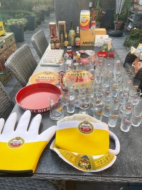 Uitgebreide verzameling van Amstel  bieren, Verzamelen, Ophalen, Zo goed als nieuw, Overige typen, Amstel