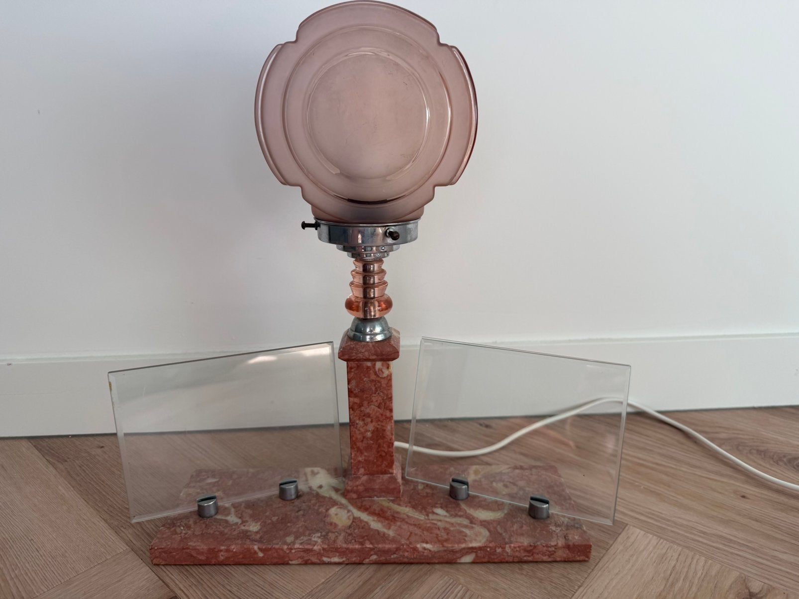 Prachtige antieke Art-Deco lamp, Ophalen of Verzenden