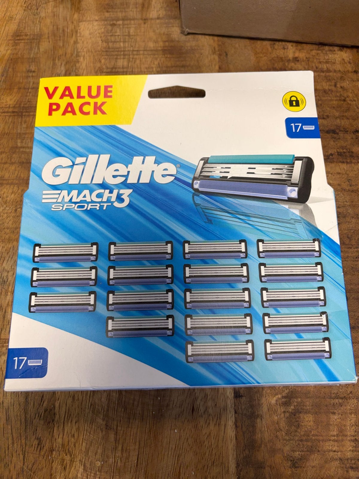 Gillette Mach3 Sport Scheermesjes - Value Pack 17 stuks, Verzenden, Overige typen, Nieuw, H