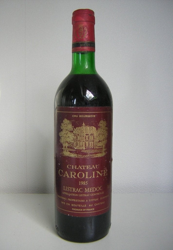 wijn 1985 Chateau Caroline Listrac, Frankrijk, Nieuw, Ophalen of Verzenden, Rode wijn