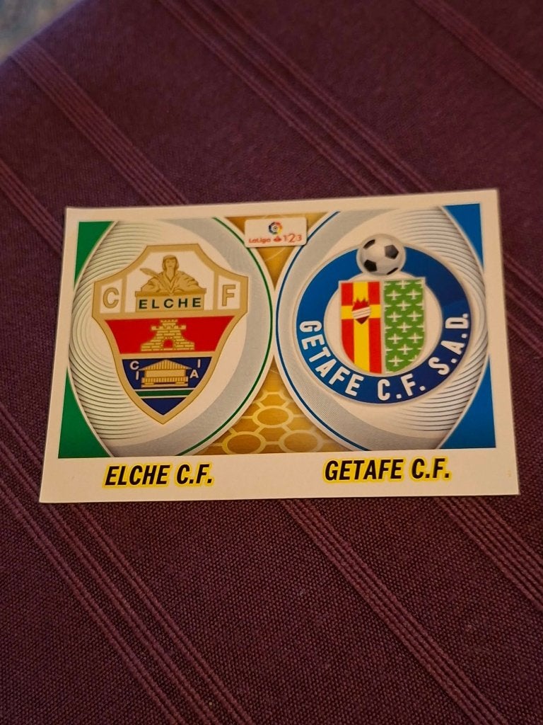Panini/Sticker/Elche C.F - Getafe C.F. / 2016-2017, Ophalen of Verzenden, Nieuw, Buitenlandse clubs, Poster, Plaatje of Sticker