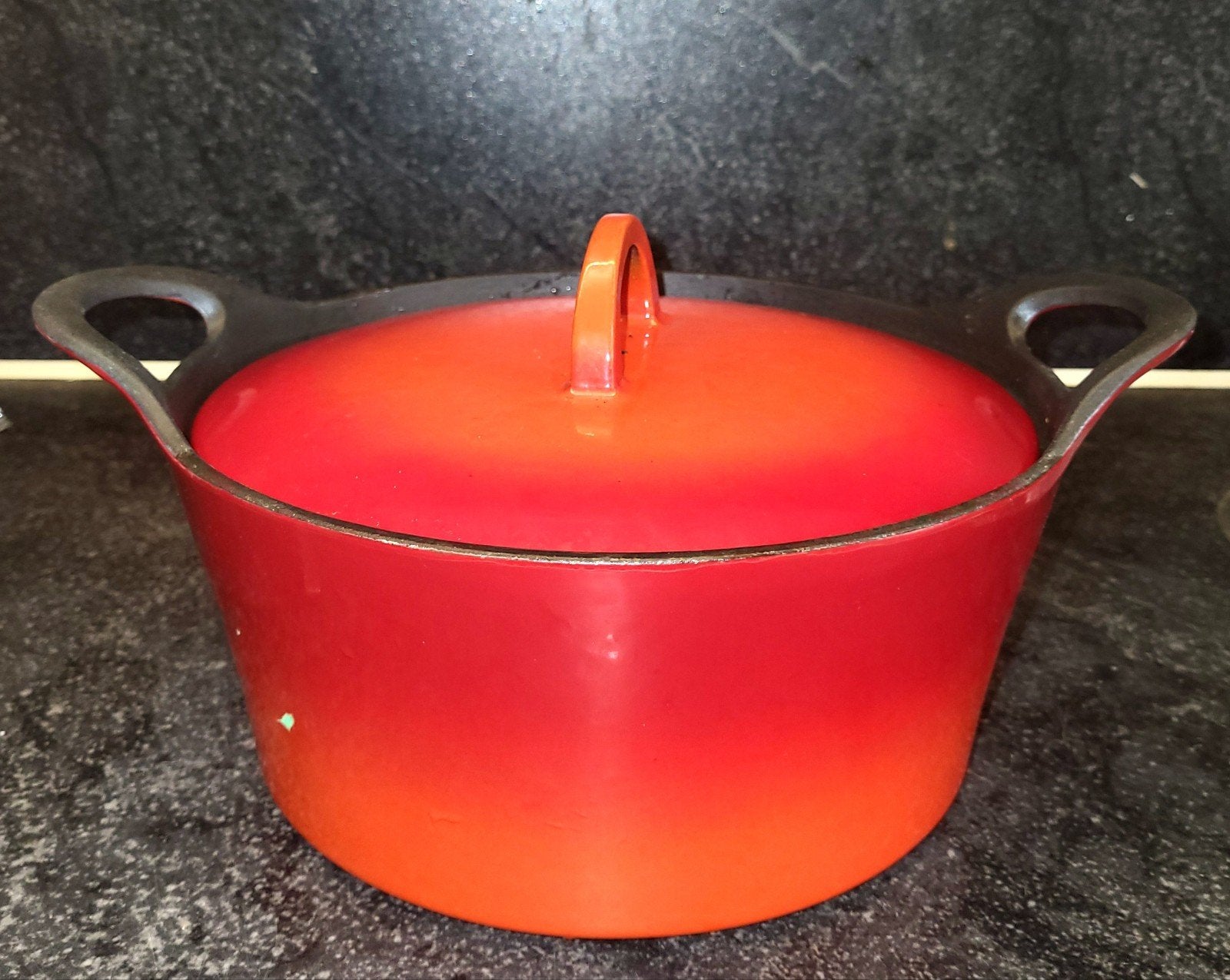 Gietijzeren braadpan - HACKMAN 25, Huis en Inrichting, Ophalen of Verzenden, Zo goed als nieuw, Met deksel, Braadpan