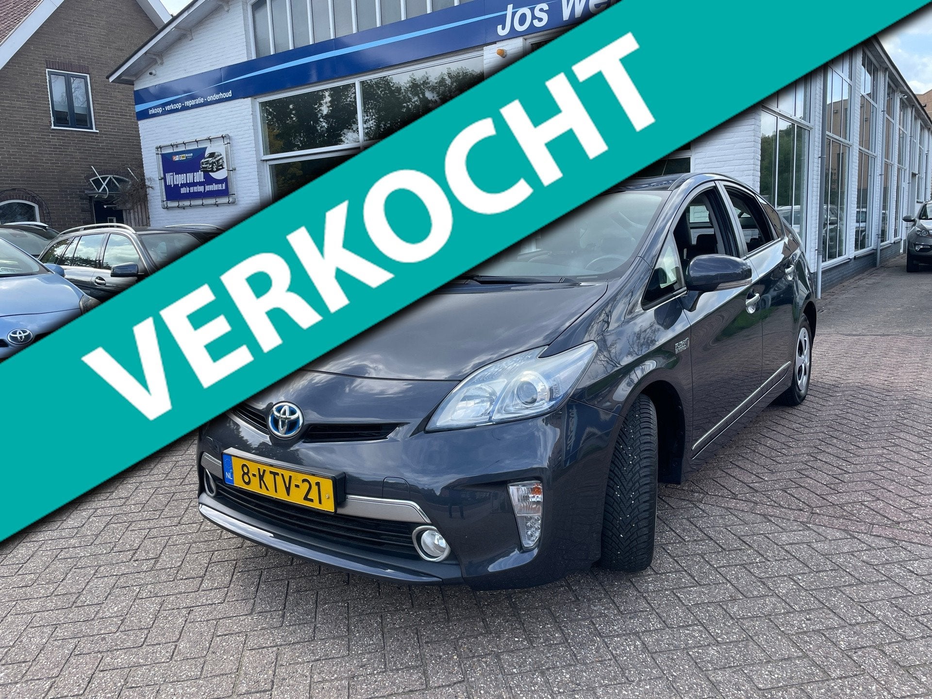 Toyota Prius 1.8 Plug-in Aspiration, Stof, Gebruikt, Grijs, Prius