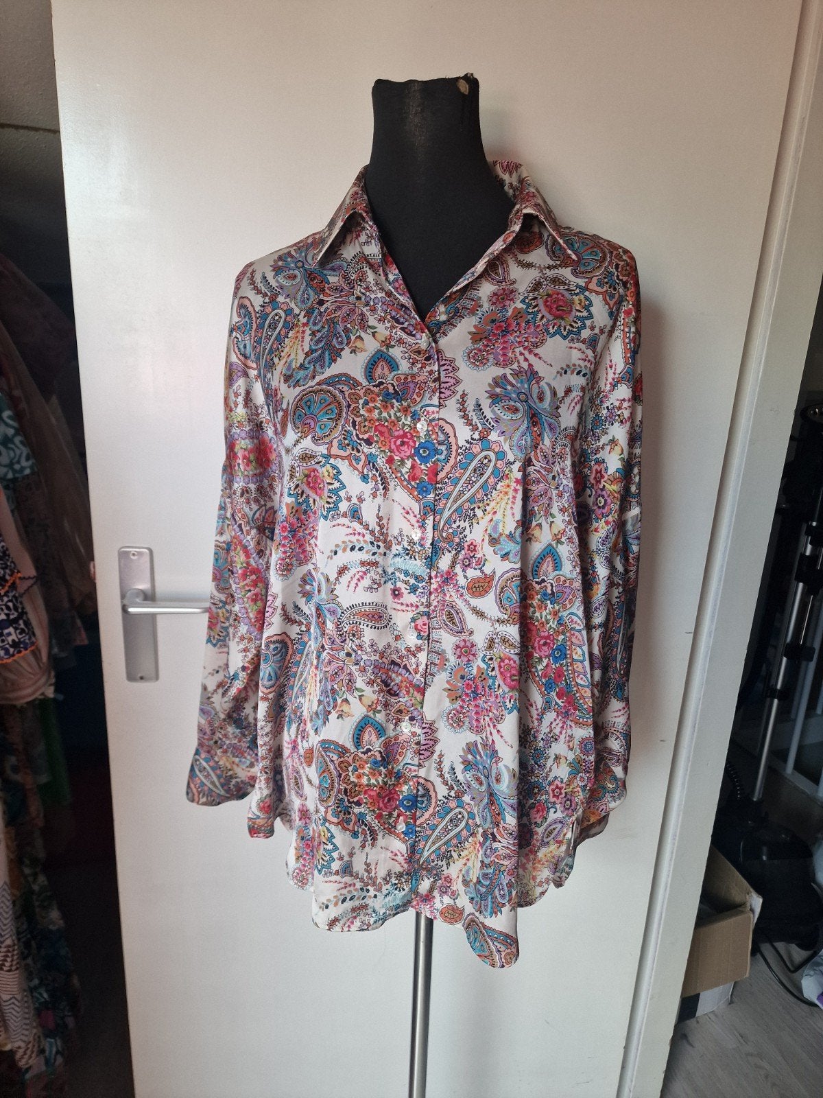 Blouse zara maat m, Ophalen of Verzenden, Zo goed als nieuw, Maat 38/40 (M)
