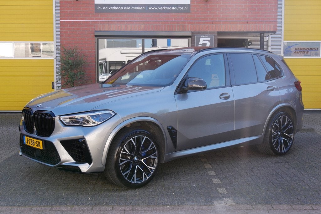 BMW X5 M Competition.panodak.carbon,sky lounge .btw autoorg, Auto's, Automaat, Gebruikt, 4395 cc, 3000 kg