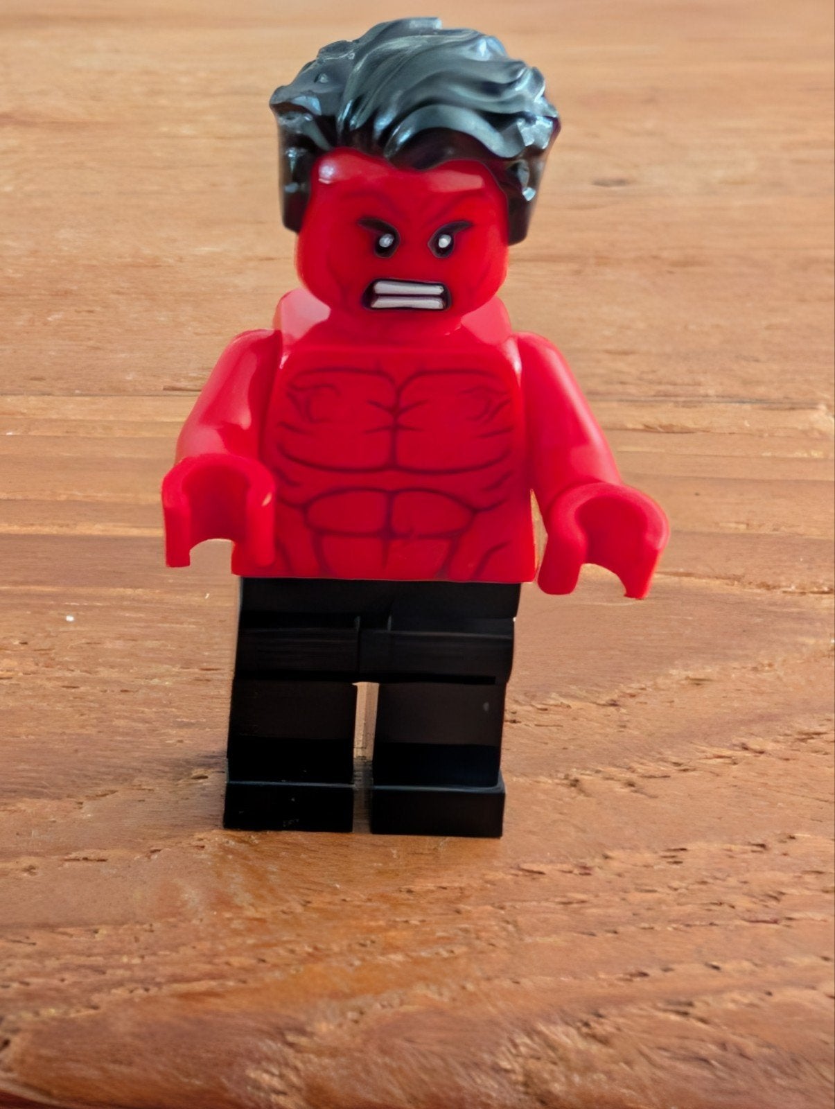 Lego Minifigures Red Hulk, Kinderen en Baby's, Speelgoed | Duplo en Lego, Ophalen of Verzenden, Zo goed als nieuw, Minifiguur