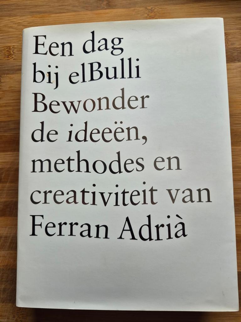 El Bulli: Cooking in Progress DVD & Boek Ferran Adrià, Boeken, Kookboeken, Ophalen of Verzenden, Zo goed als nieuw