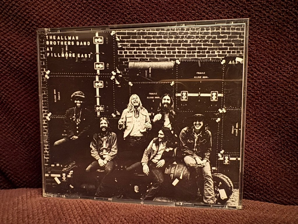 Cd (dubbel) The Allman Brothers Band at Fillmore East, Cd's en Dvd's, Ophalen, Boxset, Zo goed als nieuw, Inclusief boekje