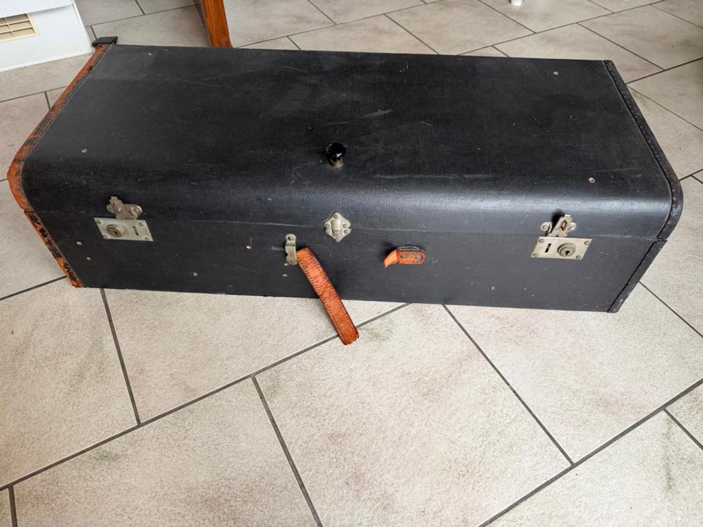 Oude autokoffer voor opdrager Austin, Rover, MG, Ophalen, Gebruikt, MG