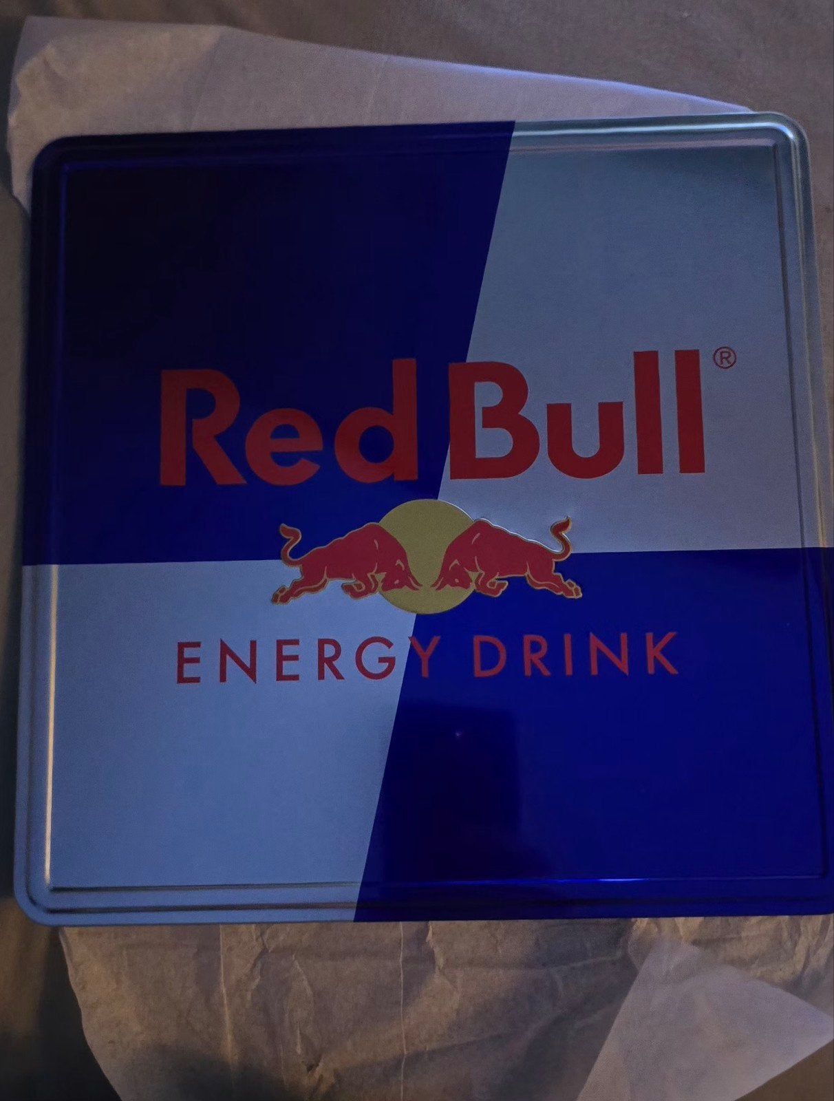 Redbull bord en servetten houder, Ophalen of Verzenden, Nieuw, Reclamebord