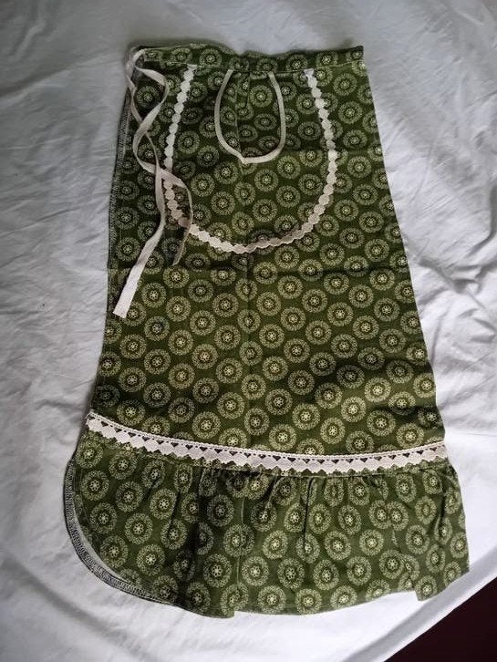 Vintage schort, Ophalen of Verzenden, Gedragen