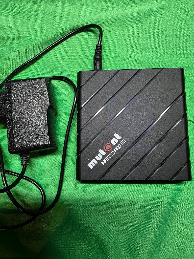 Mutant media speler, Ophalen of Verzenden, Zo goed als nieuw, HDMI, Minder dan 500 GB