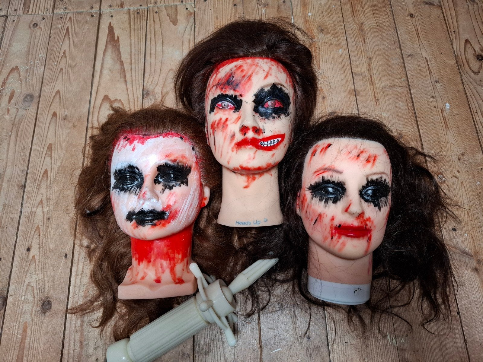 Griezelige Halloween Hoofden, Ophalen, Gebruikt, Versiering, Halloween of Griezel