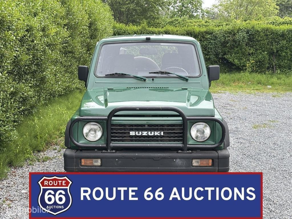 Suzuki Samurai | 1991 | Route 66 Auctions, Auto's, Overige carrosserieën, Zwart, Bedrijf, Handgeschakeld