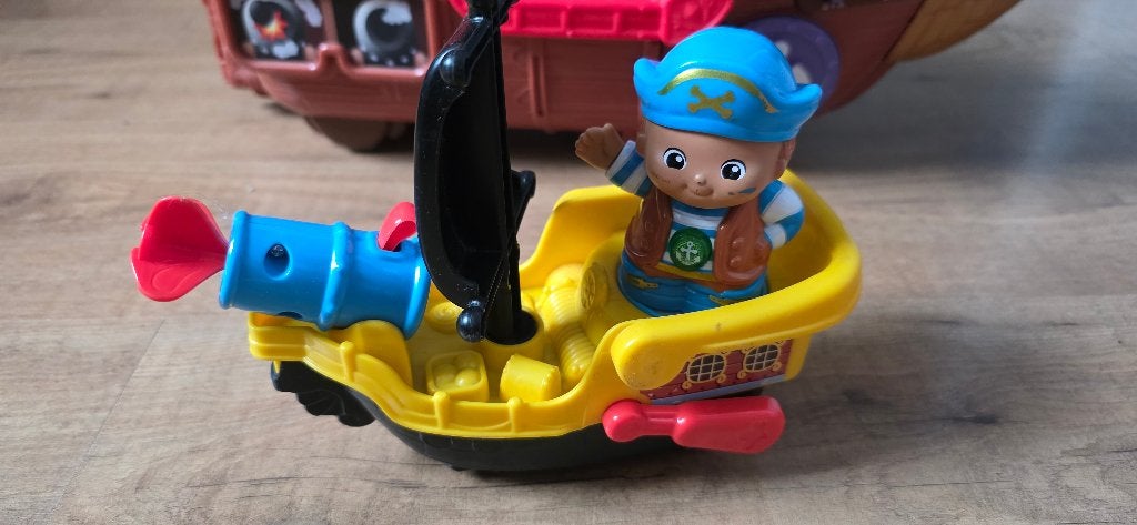 Vtech pim piraat en boot, Ophalen of Verzenden, Zo goed als nieuw, 6 maanden tot 2 jaar