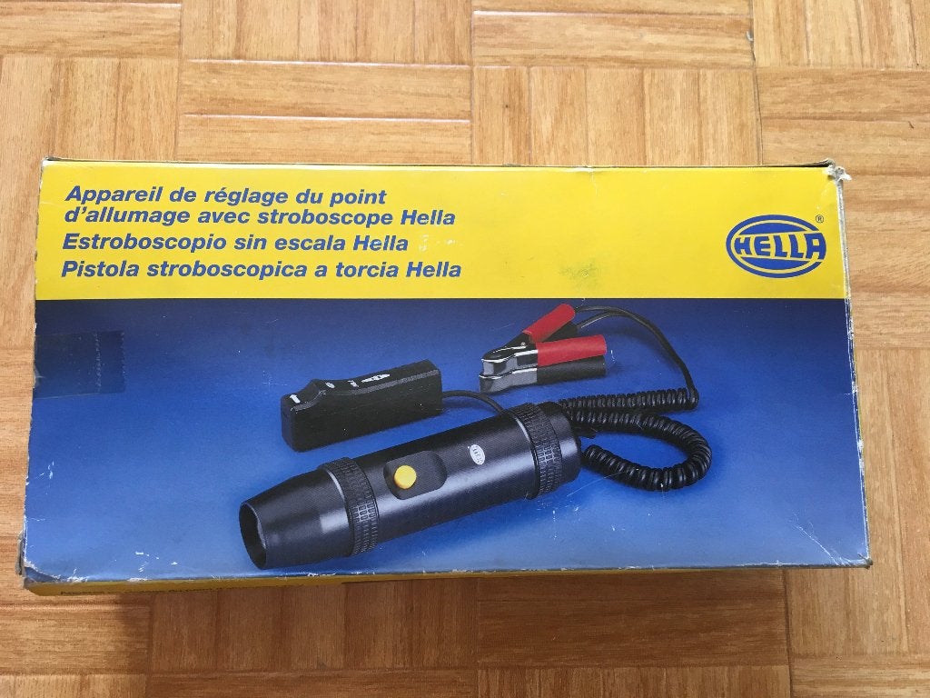 Hella ontstekingsaftellamp, Ophalen, Nieuw