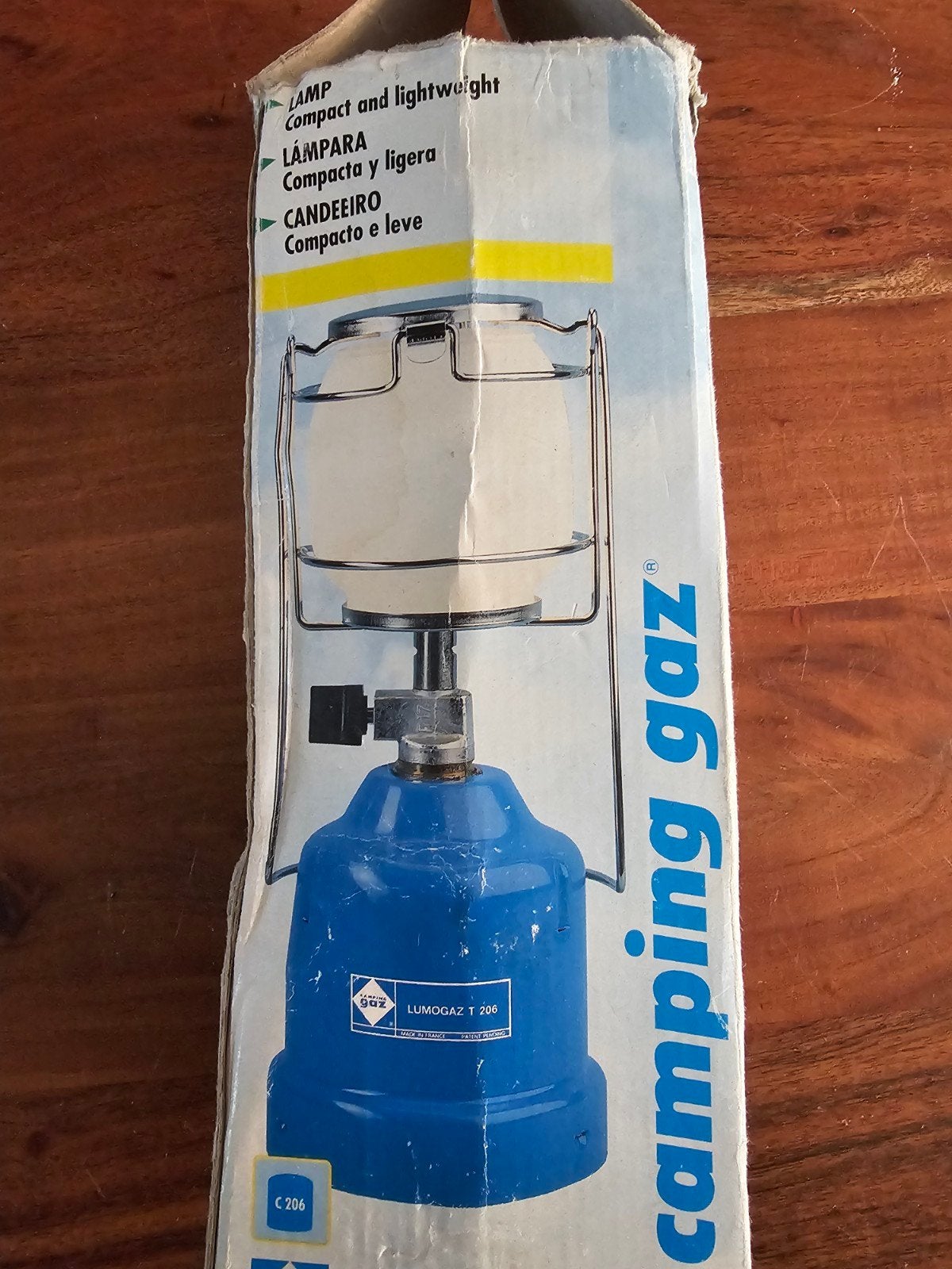 Campingaz Lumogaz T206 en Bleuet 206 met 1 extra gaspatroon, Ophalen of Verzenden, Zo goed als nieuw