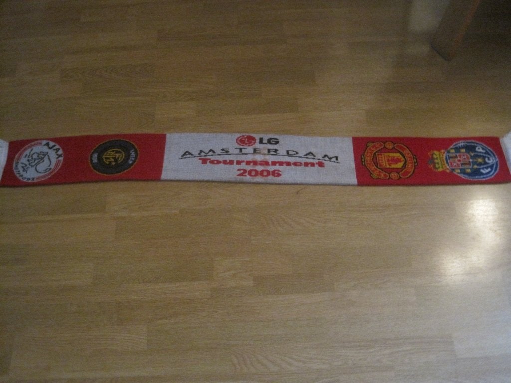 oude ajax toernooi sjaal, Verzamelen, Ophalen of Verzenden, Zo goed als nieuw, Ajax, Vaantje of Sjaal
