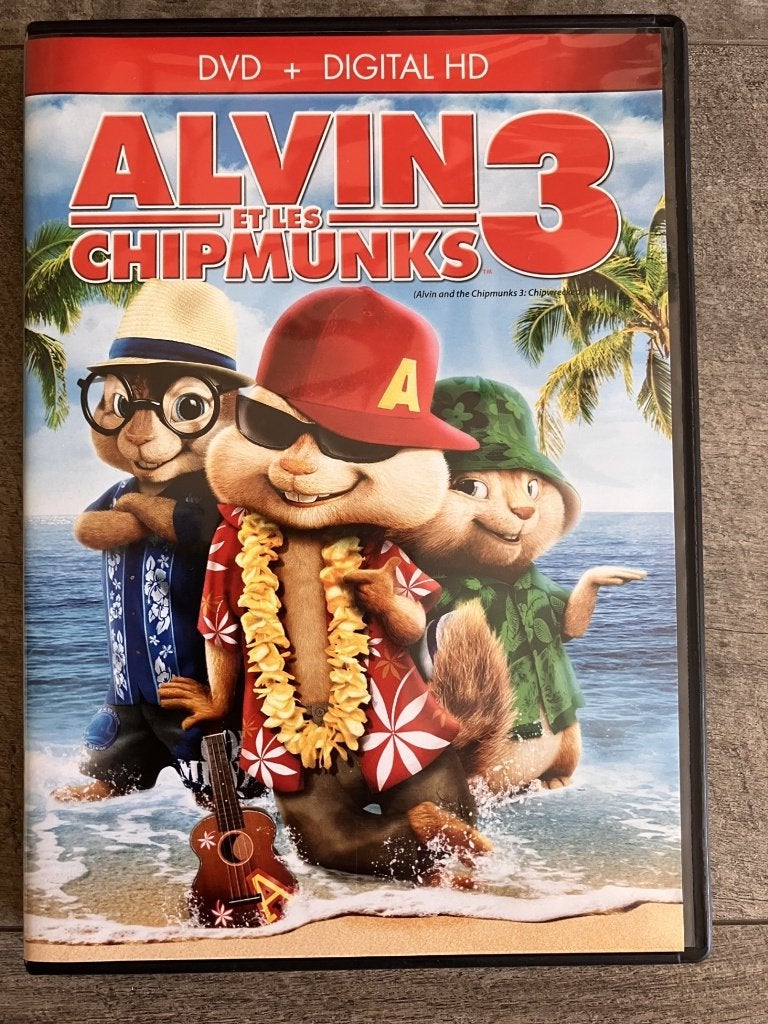 Alvin et Les Chipmunks 3 (Franstalig), Tekenfilm, Ophalen of Verzenden, Zo goed als nieuw, Alle leeftijden