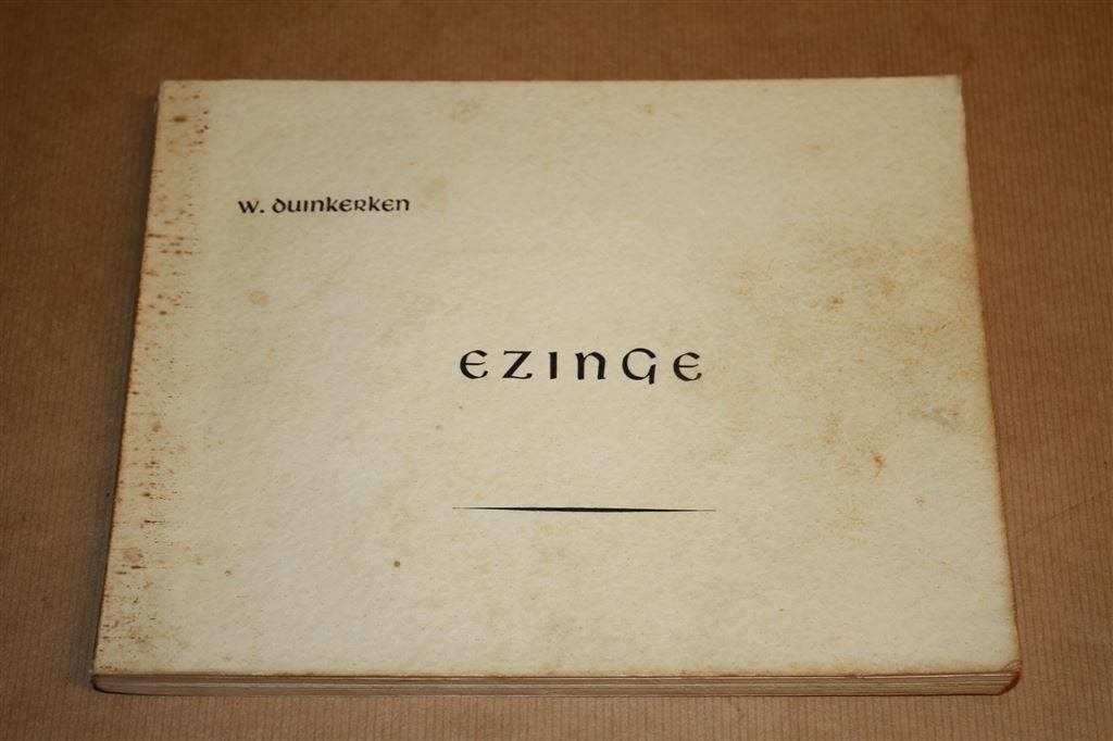 Ezinge, een Ommelander gemeente. Uitgave 1966., Boeken, Ophalen of Verzenden, Gelezen
