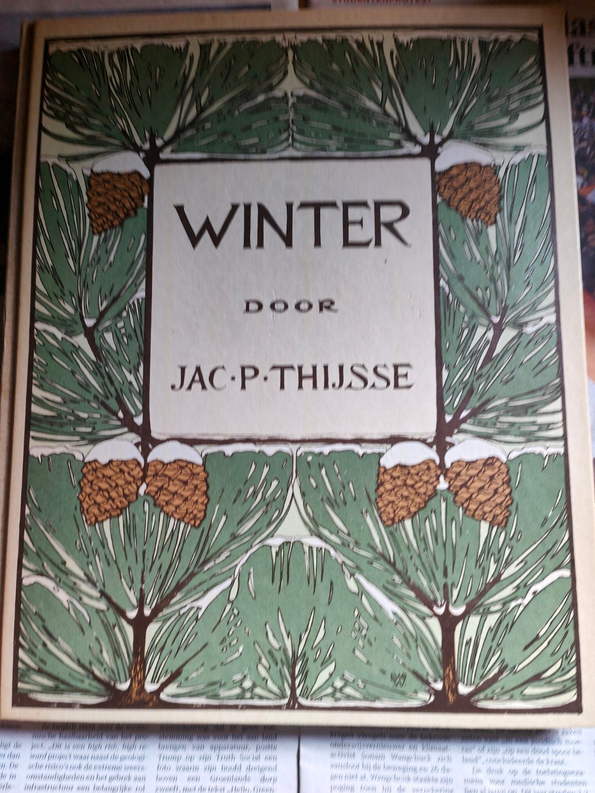 Winter door Jac. P. Thijsse - Geïllustreerd Natuurboek, Ophalen of Verzenden