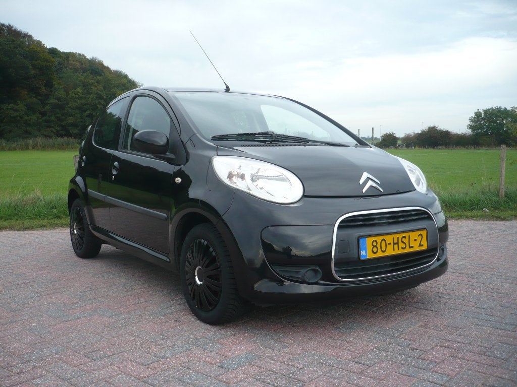 Citroen C1 1.0-12V Ambiance AIRCO 5 DRS 157316 km NAP, Voorwielaandrijving, Stof, Zwart, 4 stoelen