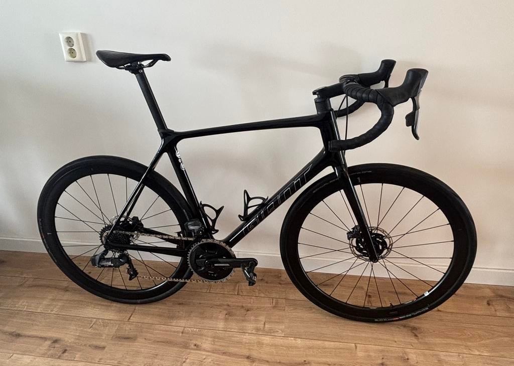 Giant TCR advanced pro L (incl. powermeter), Ophalen, Carbon, Giant, Zo goed als nieuw