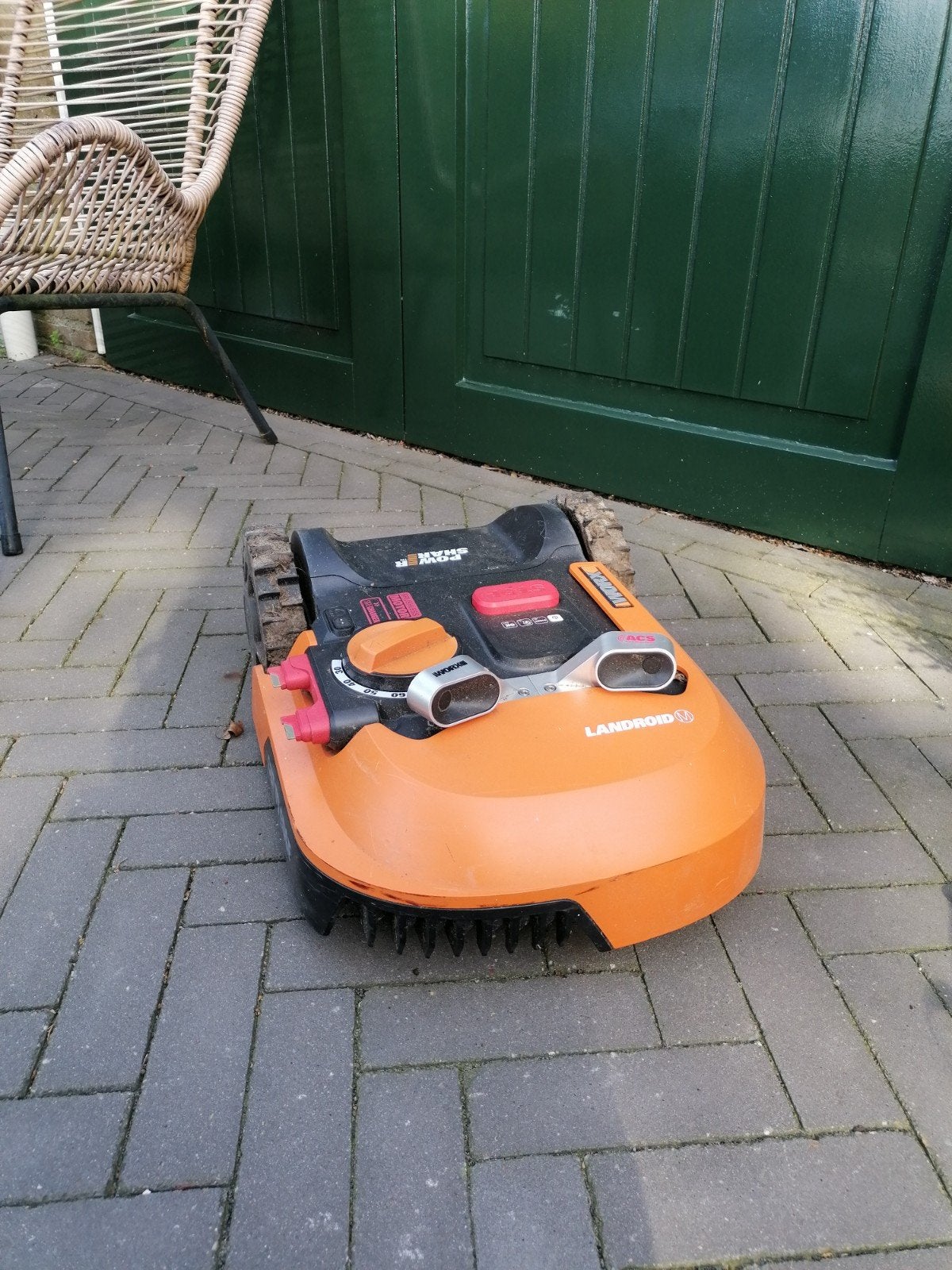 Worx Landroid M500 robotmaaier, Ophalen, Cirkelmaaier, Gebruikt, Mulchfunctie